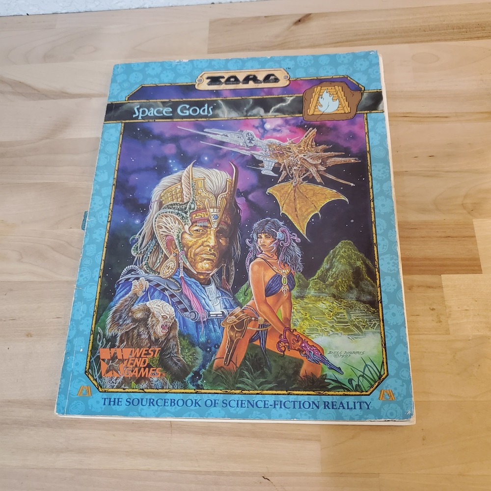 Torg Space Gods Sourcebook West End Games 1991 Science Fiction RPG 20511